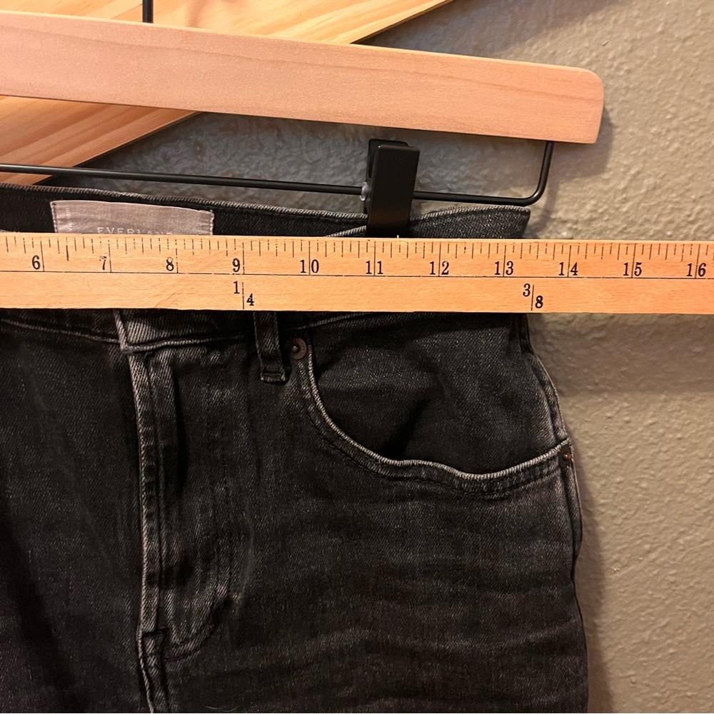 Everlane the cheeky bootcut jeans crop 26 Dark Wash Denim - Picture 5 of 9